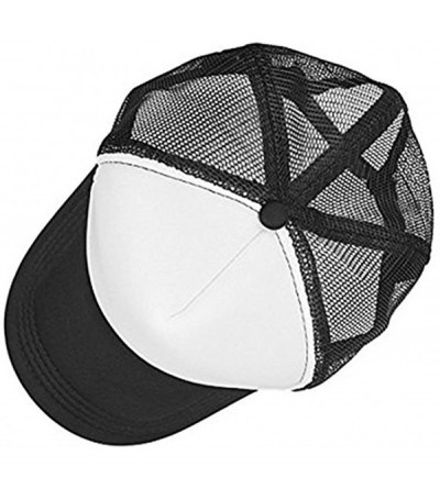 Baseball Caps Customized Trucker Hat Personalized Baseball Cap Adjustable Snapback Men Women Sports Hat - Trucker Pink - C518...