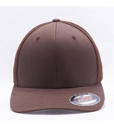 Baseball Caps 6-Panel Trucker Cap (6511) - Brown - CU12CLUJUIB $8.88