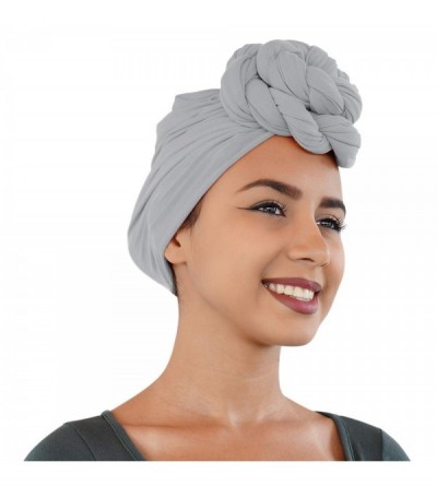 Headbands Colors Stretch African Headwrap - 3. Heather Grey - CW18U4UWHT7 $12.66