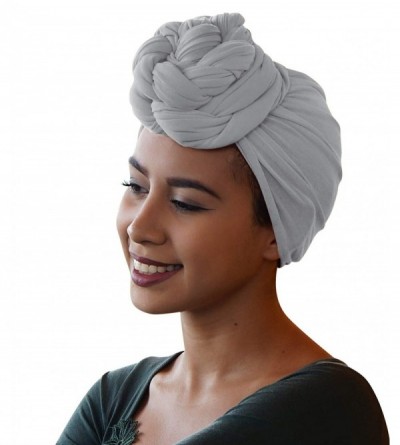 Headbands Colors Stretch African Headwrap - 3. Heather Grey - CW18U4UWHT7 $12.66