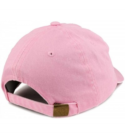 Baseball Caps EST 1954 Embroidered - 66th Birthday Gift Pigment Dyed Washed Cap - Pink - CP180QAHLS9 $16.75