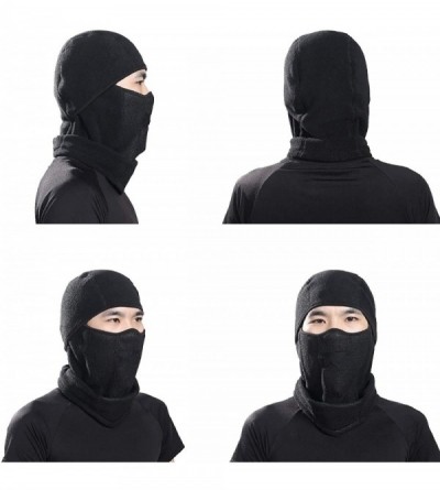 Balaclavas Balaclava Ski Mask Fleece Face Cover Neck Warmer Winter Helmet Liner Skull Beanie Hat Headband - C318LXQUKTH $10.49