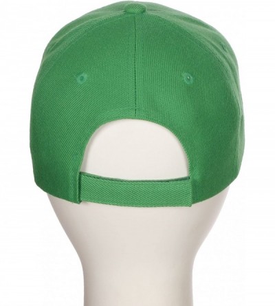 Baseball Caps Classic Baseball Hat Custom A to Z Initial Team Letter- Green Cap White Black - Letter J - C818IDSDHLZ $9.05