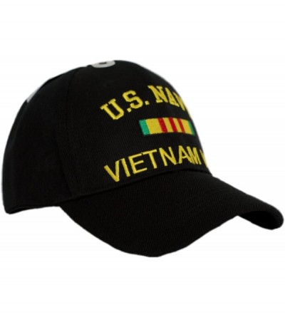 Baseball Caps US Navy Vietnam Veteran Vet Ribbon Cap (Licensed) Embroidered Hat Cap611B 4-01-C - CF187UHS7HS $9.82