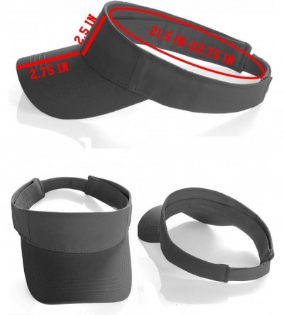 Visors Custom Sport Sun Visor Hat A to Z Initial Team Letters- Black Visor White Black - Letter M - CX18GS7XLR5 $14.17