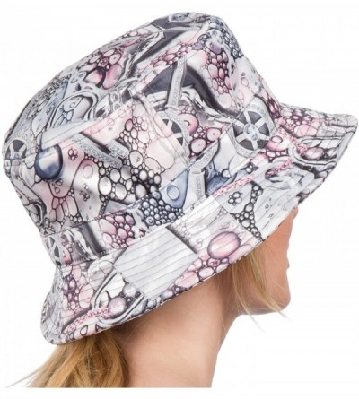 Sun Hats Gemma Colorful Design Cloche Bucket Bell Summer Hat - New Grey - CW11VP5Z5FV $12.55