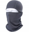 Balaclavas Balaclava Ski Mask - Neck Gaiter Face Bandana & Anti Dust Face Scarf - Grey - C9126FYIDMN $18.86