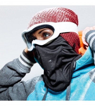 Balaclavas Balaclava Ski Mask - Neck Gaiter Face Bandana & Anti Dust Face Scarf - Grey - C9126FYIDMN $8.01