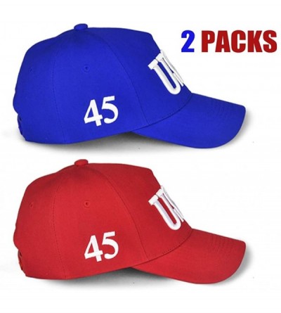 Baseball Caps Donald Trump 2020 Hat Keep America Great Embroidered MAGA USA Adjustable Baseball Cap - L-usa-blue - CJ18NEWYU0...