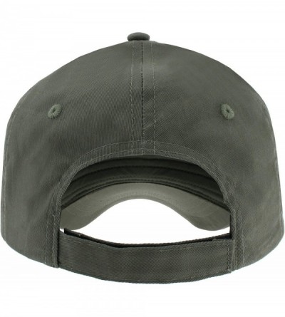 Baseball Caps Ladies Solid PU Baseball Hat - Olive Star - CZ18LZUKSXS $17.85