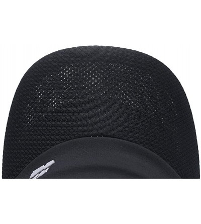 Visors Sun Visor for Men Women-Premium Sports Tennis Golf Running Hat- Mesh Adjustable Cap - Black - C618E764MMK $28.48