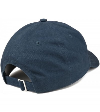 Baseball Caps Pie Math Symbol Small Embroidered Cotton Dad Hat - Navy - C918GKNRS46 $13.23
