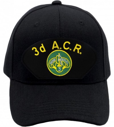 Baseball Caps 3rd ACR (Armored Cavalry Regiment) Hat/Ballcap Adjustable One Size Fits Most - Black - CO18O00XY8Q $47.47
