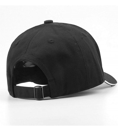 Baseball Caps Men Baseball Cap Fashion Adjustable Mesh Archery Red Dad Trucker Golf Hat - Black-3 - CK18A2WMAWS $17.31