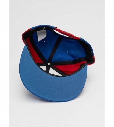 Baseball Caps Men's Above II Adjustable Snapback Hats - Red/White/Blue - CW18NZSRIYZ $27.20