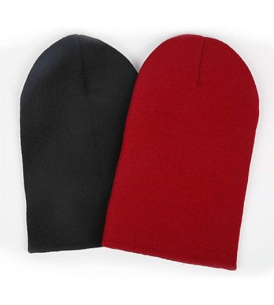 Skullies & Beanies Beanie Hat Three Percenter 1776 Symbol Winter Soft Thick Warm Casual Knit Hat- Men and Women - Black-167 -...