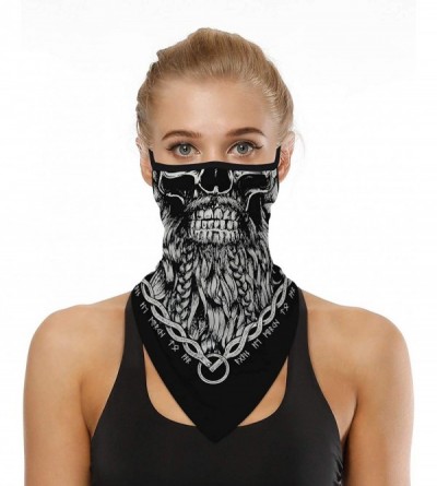 Balaclavas Men Women Face Cover Mask Bandana Ear Loops Balaclava Neck Gaiters for Outdoor Dust Wind Sun Protection - Color16 ...