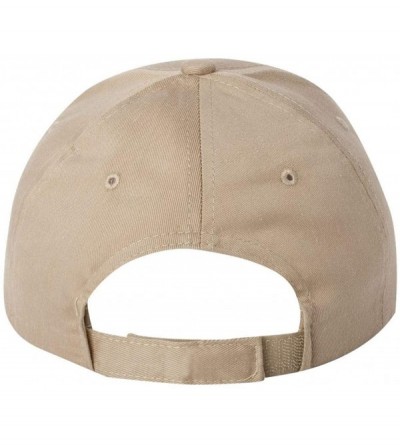 Baseball Caps VC900 - Poly/Cotton Twill Cap - Khaki - CG118D1BI2T $11.81
