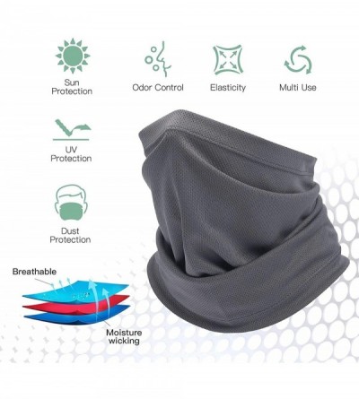 Balaclavas Protection Breathable Reusable Balaclava Headwear - 1 Pack - Light Grey - C4199E7977A $11.87