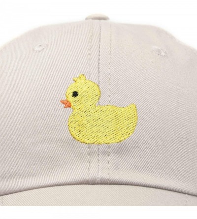 Baseball Caps Cute Ducky Soft Baseball Cap Dad Hat - Beige - C318LYG2GCR $15.24