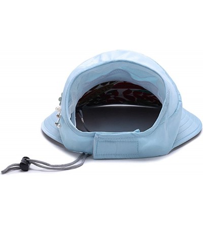Sun Hats Sun Hats Wide Brim UV Protection Beach Packable Visor Summer Adjustable Cap - Purple - C718D7E70QQ $11.51