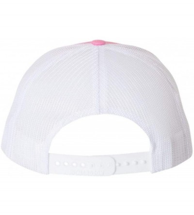 Baseball Caps Snapback Trucker Cap - 112 - Hot Pink/White - CD11IMGJ8RH $18.82