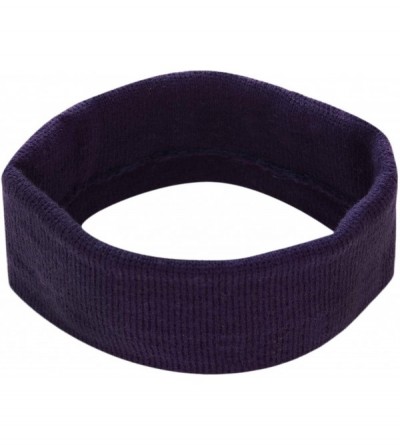 Headbands USA Made Stretch Headband - Purple - C71885X83Z3 $20.11