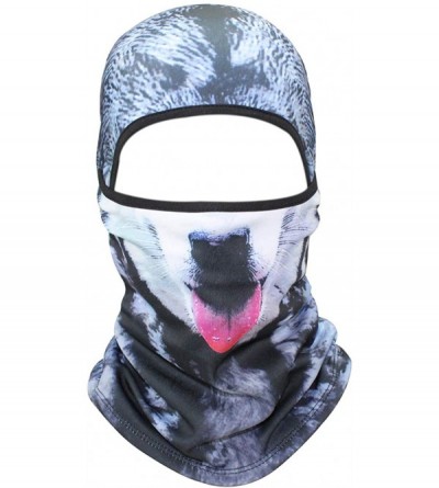 Balaclavas Fleece Winter Ski Balaclavas Face Mask for Sun Protection 3D Animal Hats for Men - 3d-d-08 - CR18HQ7S8N0 $20.55