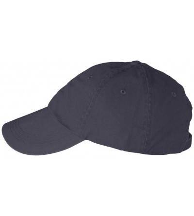 Baseball Caps 6-Panel Pigment-Dyed Twill Cap- Navy- OS - CO1124FBCO9 $10.78