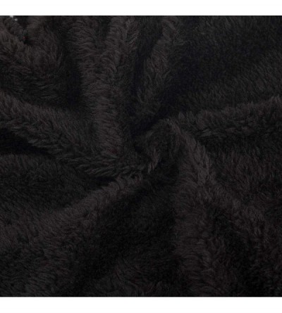 Skullies & Beanies Sttech1 Unisex Striped Cotton Hats Warm Winter Knit Cap Thick Heap for Women Men (Black) - Black - C018HXK...