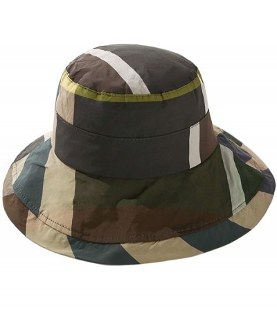 Sun Hats Womens Summer Beach Sun Hat Fold-Up Wide Brim Roll Up Floppy Outdoor Fishing Cap Adjustable UV Protection Hats - C91...