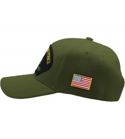 Baseball Caps US Air Force Iraqi Freedom Vereran Hat/Ballcap Adjustable One Size Fits Most - Olive Green - CJ18SXR25KR $29.80