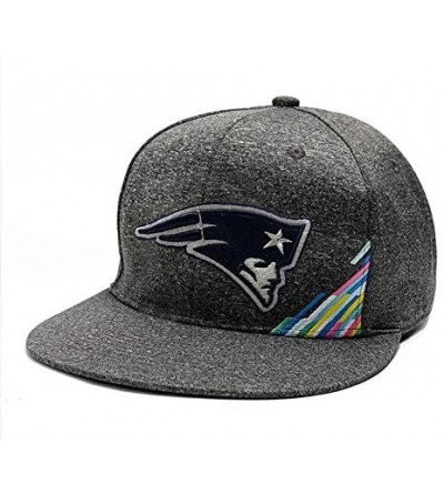 Baseball Caps 100 Commemorative Team Adjustable Baseball Hat Mens Sports Fit Cap Classic Dark Grey Design - New England Patri...
