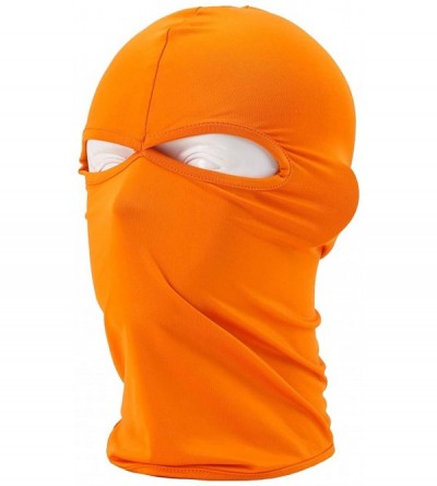 Balaclavas Balaclava Face Mask-Outdoor Cycling Motorcycle Skiing Masks Hat Ski Balaclava Face Mask - Pink+purple+orange - CT1...