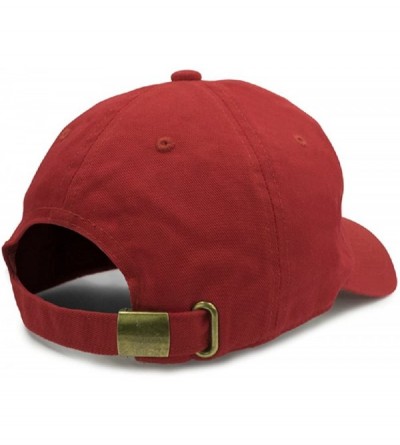 Baseball Caps Snack Dad Hat - Red - CU1896RO58T $17.58