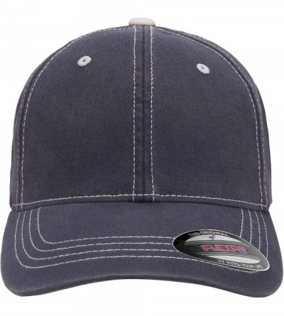 Baseball Caps Men's Contrast Stitch Dad Cap - Navy/Stone - CQ18RRSG6Z0 $16.45
