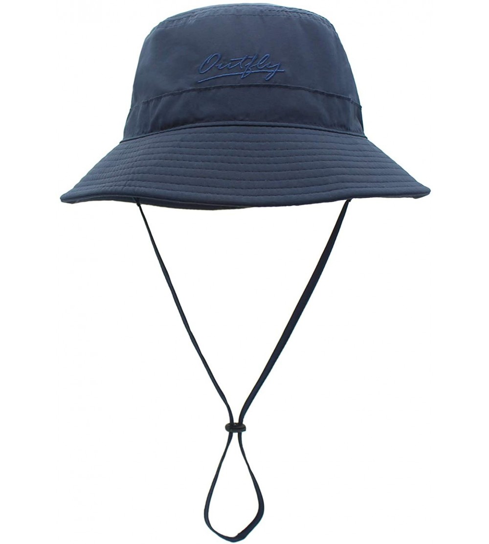Sun Hats Womens Bucket Sun Hat UPF 50+ Light Weight Sun Protection Caps - Navy Blue - C018Y6A7C3R $14.96