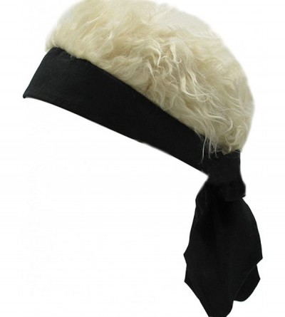 Visors Funny Sun Visor Cap Wig Peaked Hat Adjustable Baseball Cap - B-gold - CL18LXW22Q3 $10.97