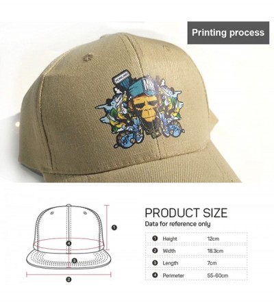 Baseball Caps Custom Baseball Cap Snapback Hiphop Hats Design Your Text Name or Logo - 1 Forestgreen - CN182SN092Q $25.30