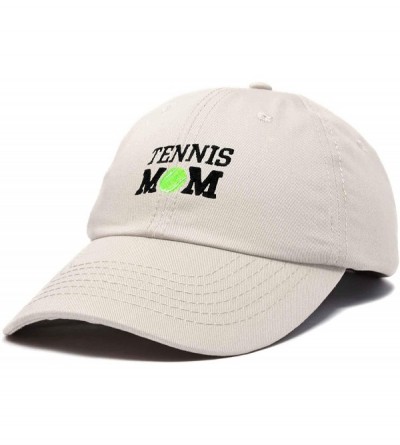 Baseball Caps Premium Cap Tennis Mom Hat for Women Hats and Caps - Beige - CR18IOOK4DX $10.67