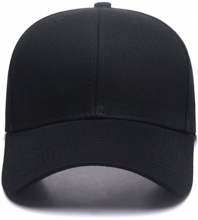 Baseball Caps Custom Embroidered Cowboy Hat Personalized Adjustable Cowboy Cap Add Your Text - Black2 - CJ18I7KHQH0 $9.51