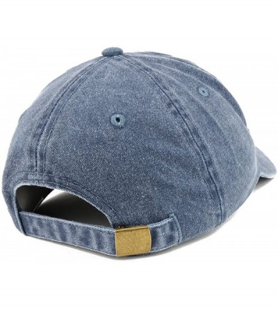 Baseball Caps EST 1954 Embroidered - 66th Birthday Gift Pigment Dyed Washed Cap - Navy - CW180QLS4XA $36.44