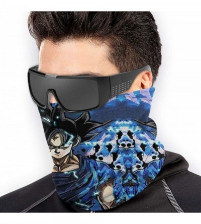 Balaclavas Unisex 3D Dragon Ball Goku Face Shield Head Wraps Bandana Headband Neck Gaiter - Style2 - CB197RKM5GW $22.48