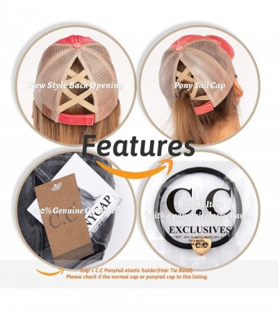Baseball Caps Exclusives Hatsandscarf Distressed Adjustable - CO194ROSUZS $18.48
