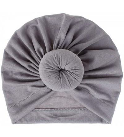 Skullies & Beanies Women's Knotted Hat Cap India's Hat Turban Headwear Beanie Chemo Cap Hair Loss Hat - Xm037-5color - CK199C...