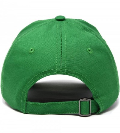 Baseball Caps New Grandpa Hat Est 2019 2020 Fun Gift Embroidered Dad Hat Cotton Cap - Kelly Green - C918RY0NO9N $12.71