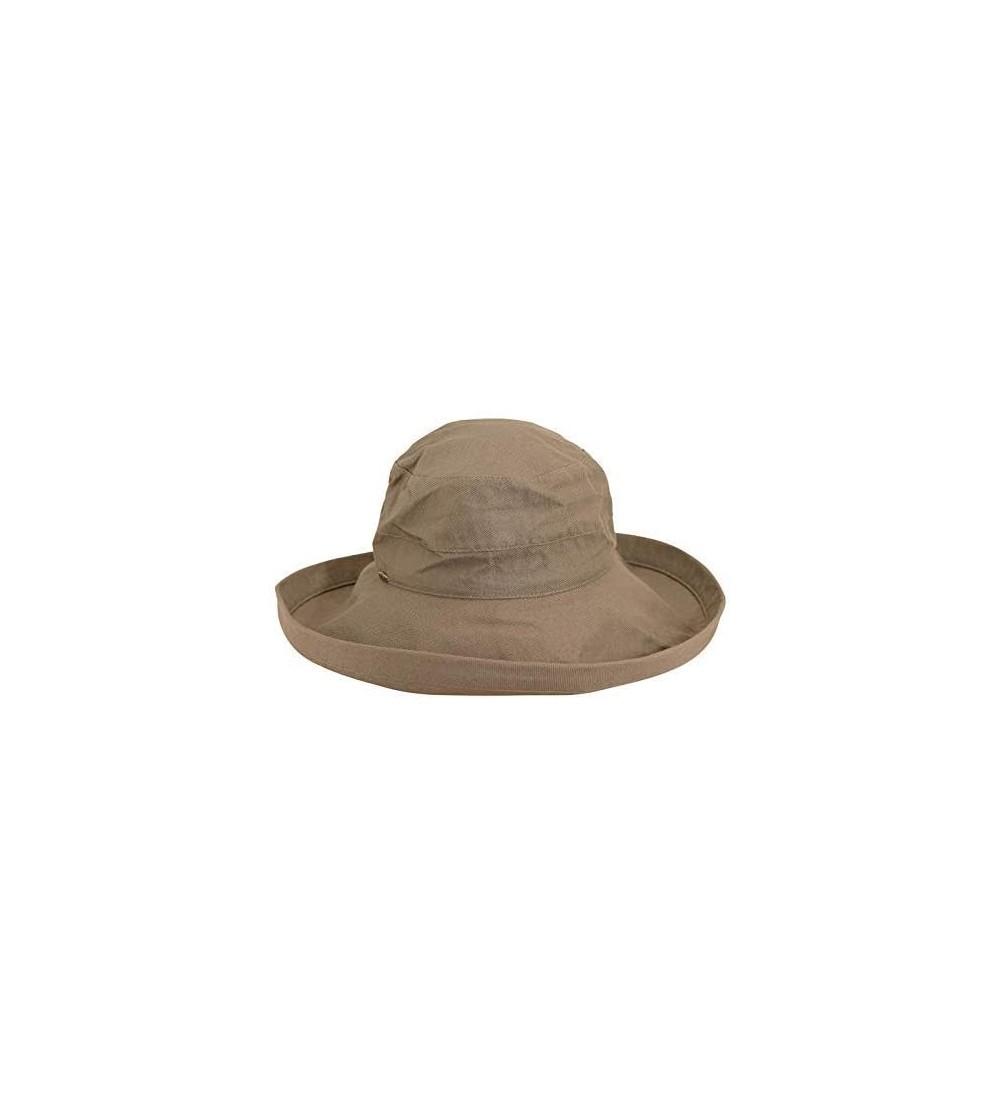 Sun Hats Women's Cotton Hat with Inner Drawstring and Upf 50+ Rating - Olive - CG1130G37CV $23.19