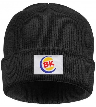 Skullies & Beanies Headwear for Mens Womens Slouch Burger-King-Logo- Solid Color Knit Hat - Burger King Logo-2 - C718YSNNEE8 ...