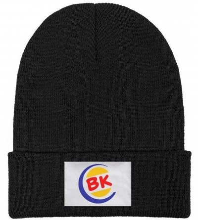 Skullies & Beanies Headwear for Mens Womens Slouch Burger-King-Logo- Solid Color Knit Hat - Burger King Logo-2 - C718YSNNEE8 ...