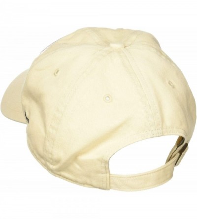 Baseball Caps Operation Hat Trick Mens Clean Up Adjustable Hat with Side Embroidery - Natural - C918K826O8H $23.74